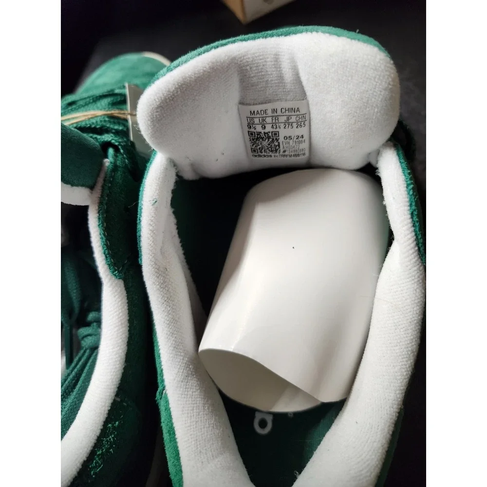 Adidas Campus 00s Originals Size 9.5 Green/cloud White Big Strings NWT - Picture 10 of 10